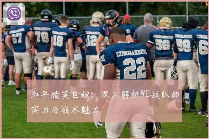 和平精英巨献：深入解析WE战队的实力与战术魅力