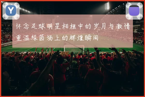 怀念足球明星相框中的岁月与激情重温绿茵场上的辉煌瞬间